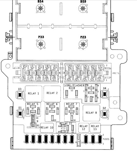 2000 dodge caravan junction box|1996 dodge caravans fuse box.